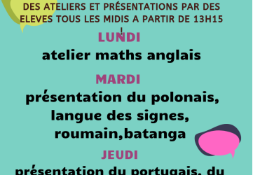 Semaine des langues